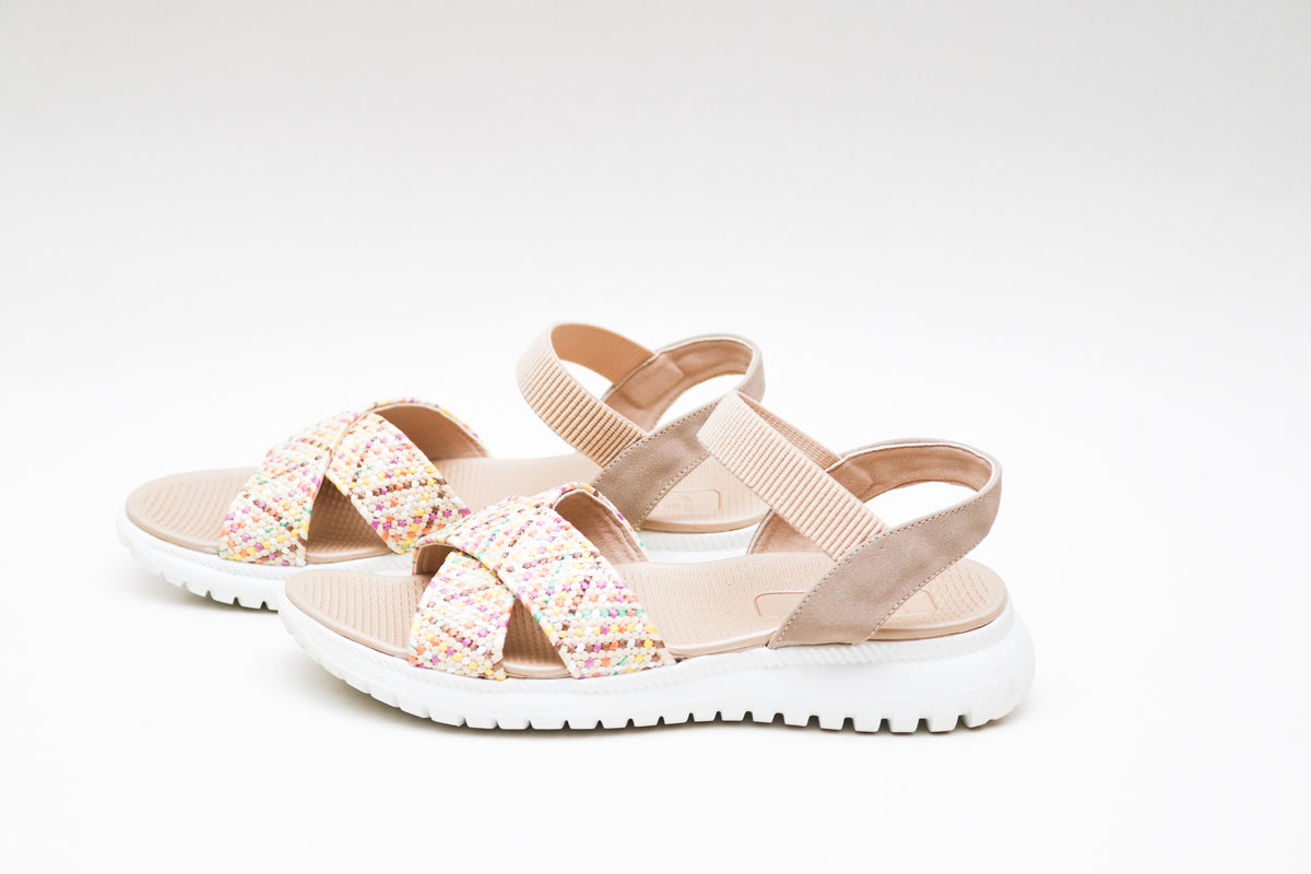 BEMGNAR Sandales Plates Orthopédiques Légères Et Confortables à Enfiler Avec Double Boucle En EVA Pour Homme, Vert Militaire, 39.5 EU