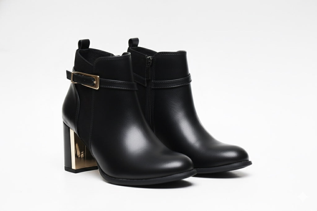 Unique Women's Chunky High Heel