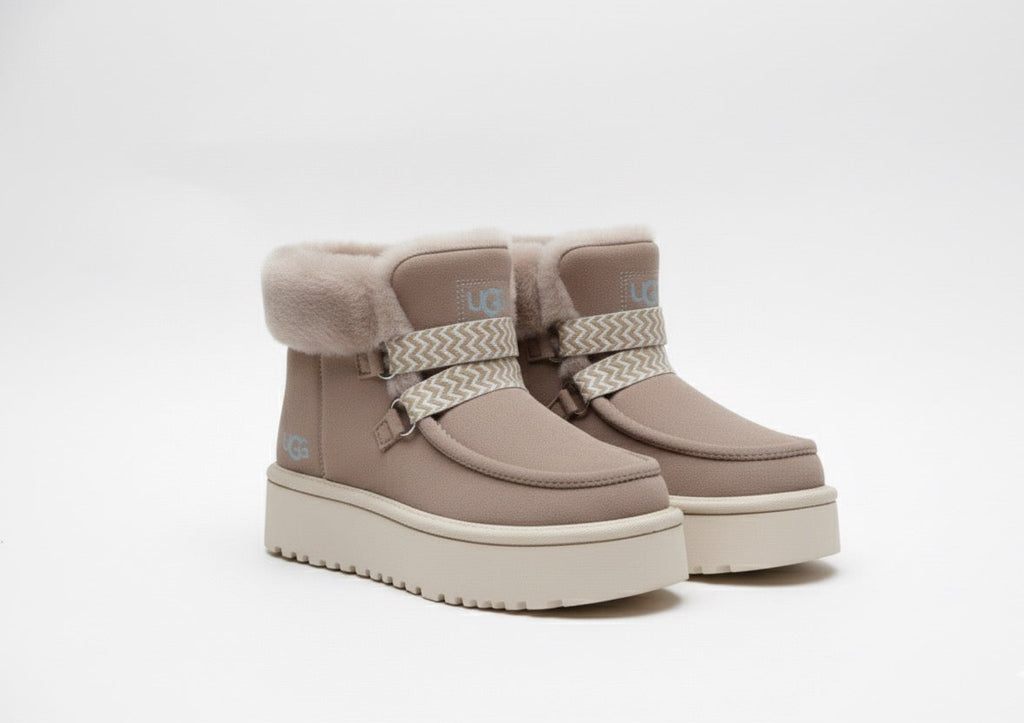 Bottine Fourrée Plateforme