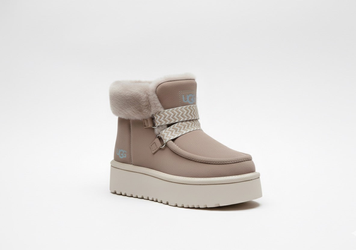 Bottine Fourrée Plateforme