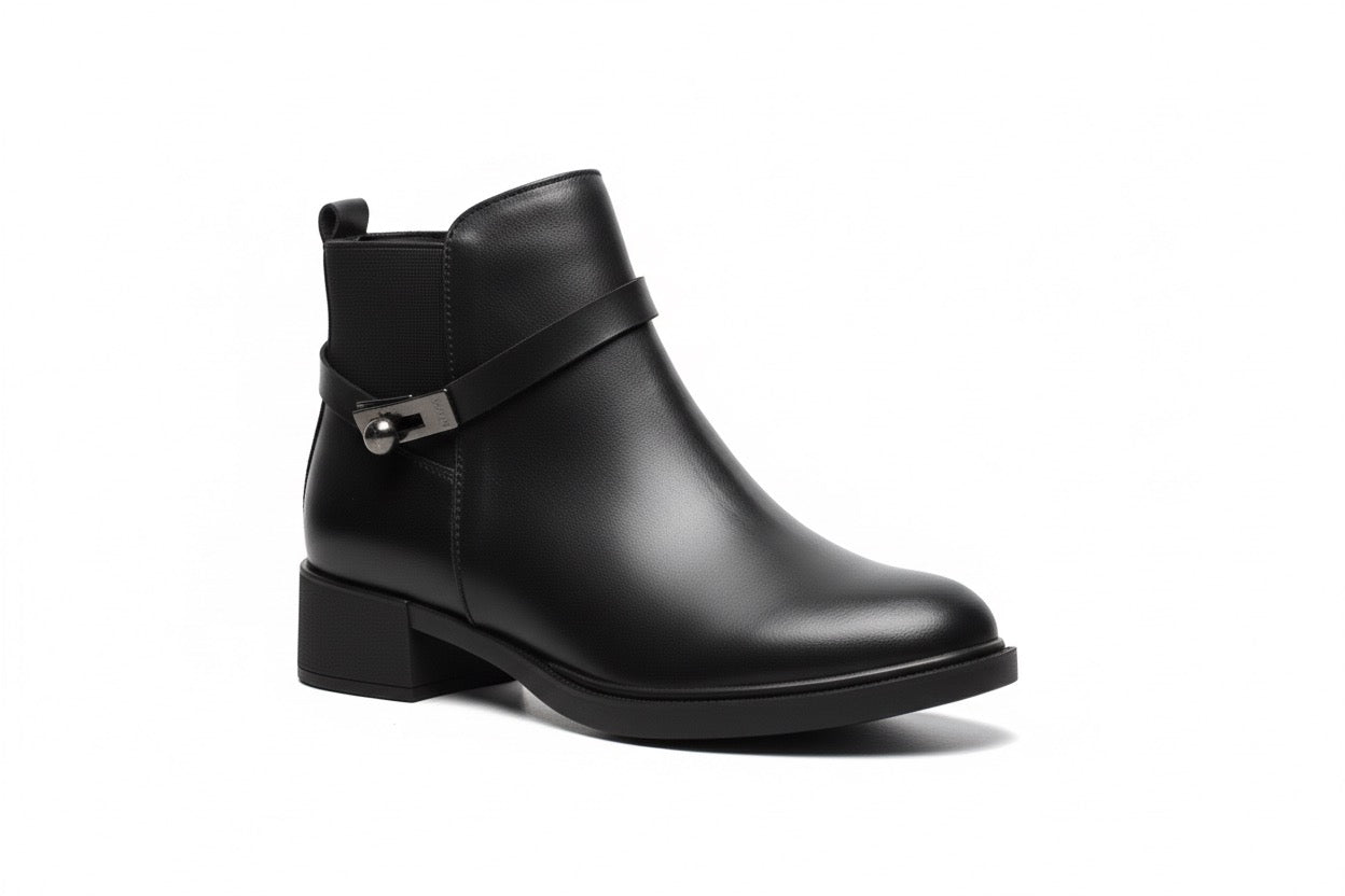 Bottines Courtes Détail Métallique