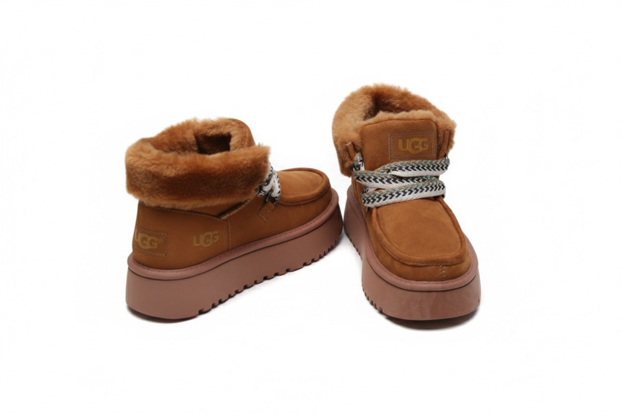 Bottine Fourrée Plateforme