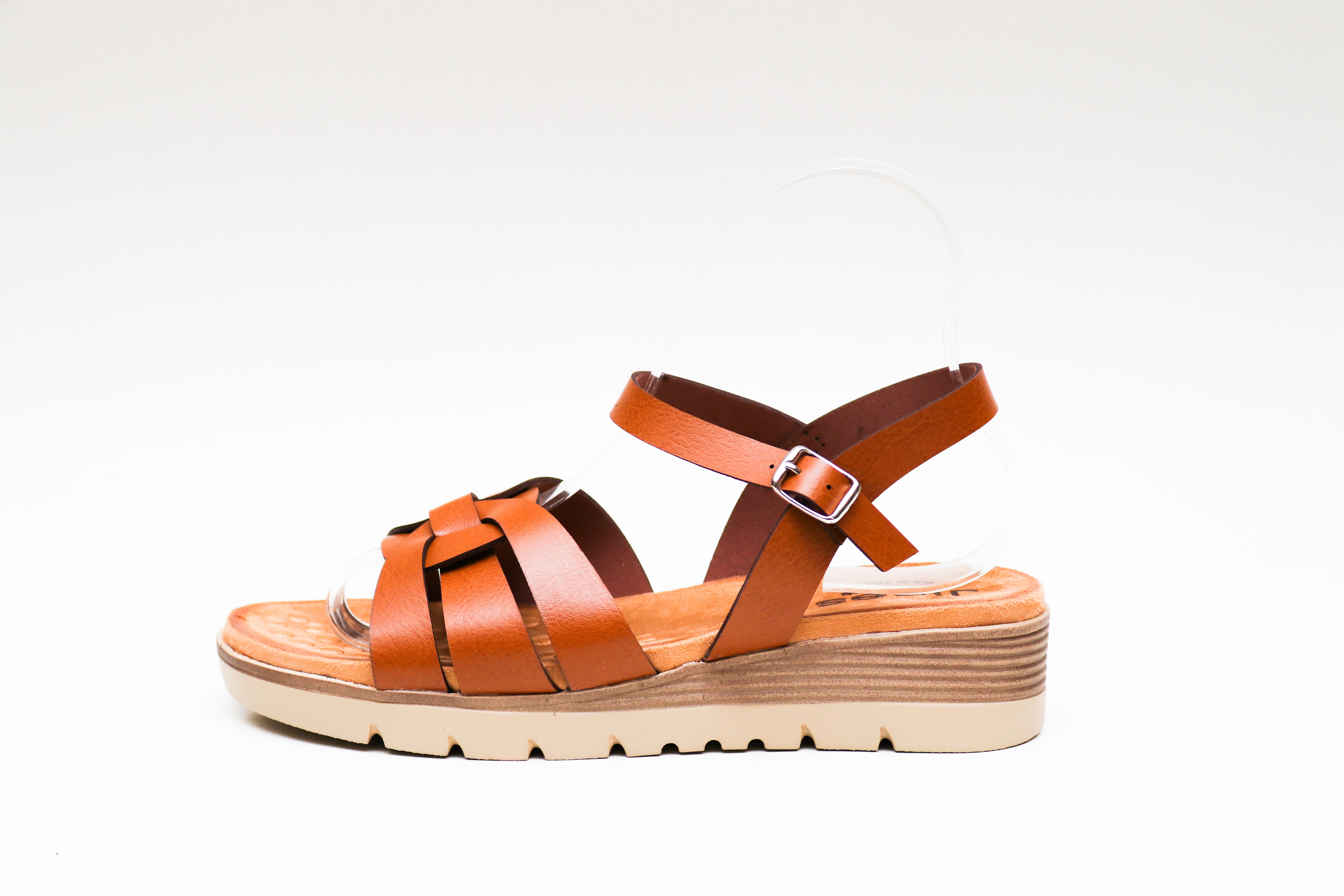 Sandales confort tressées