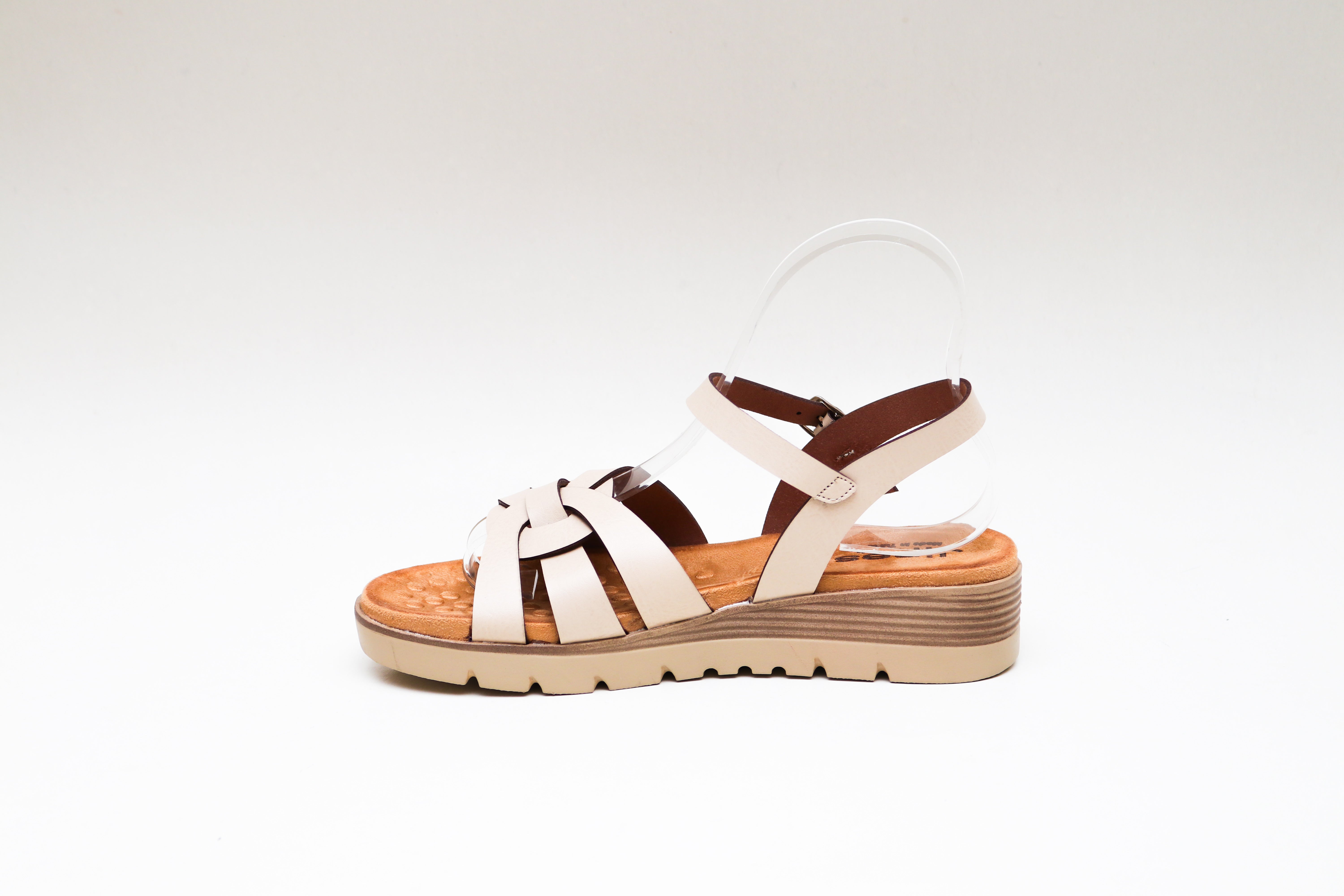 Sandales confort tressées