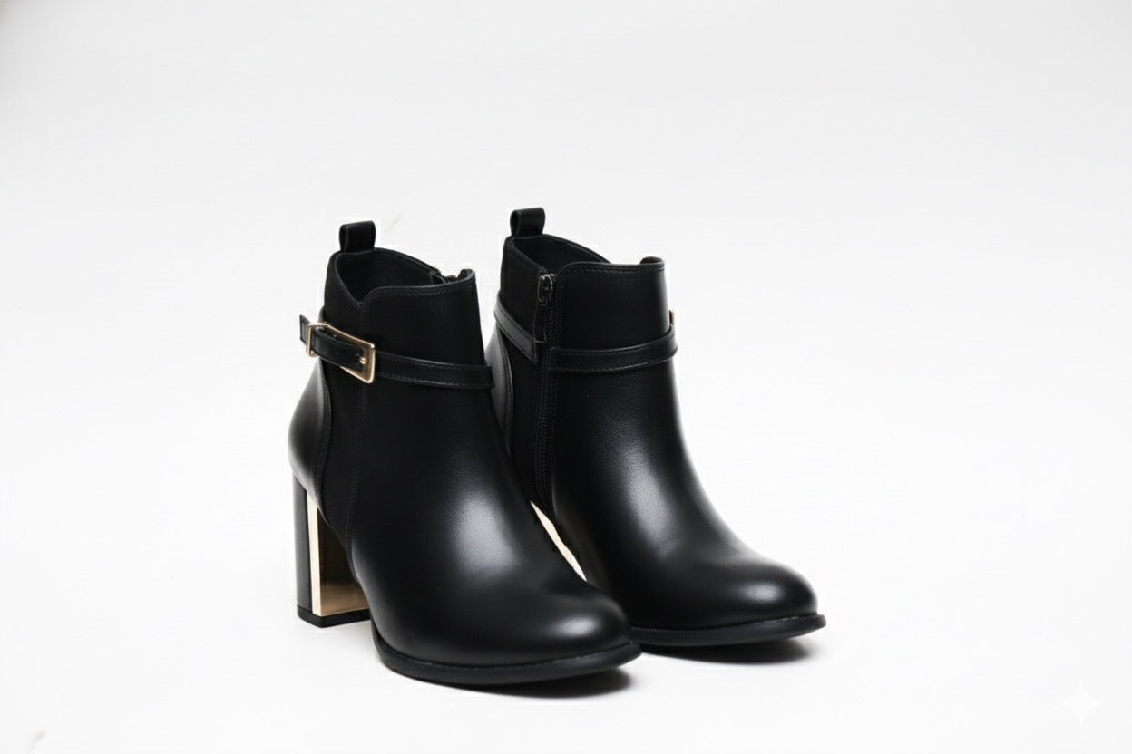 Unique Women's Chunky High Heel