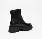 Bottines Plateforme avec Brides Biker