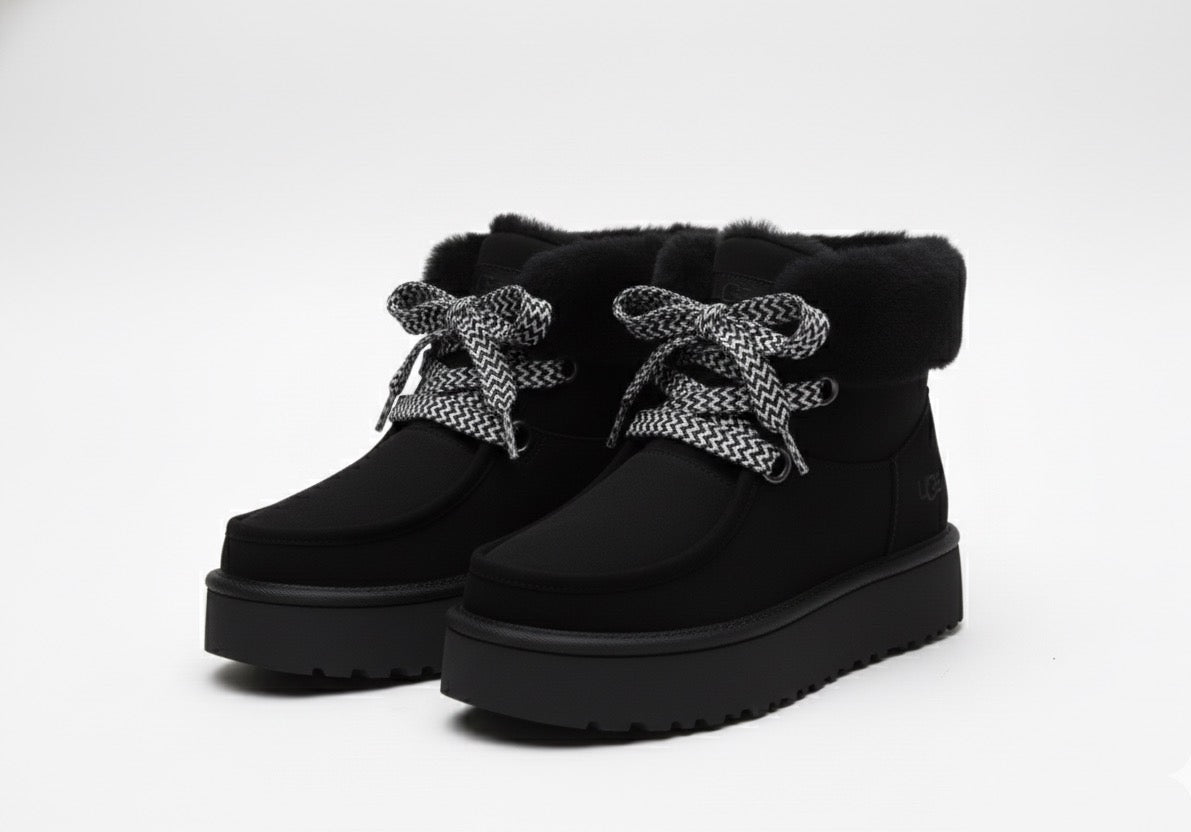 Bottine Fourrée Plateforme