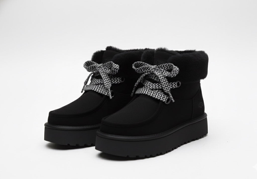 Bottine Fourrée Plateforme