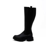 Bottes mi-hautes chunky pour femmes