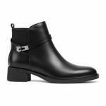 Bottines Courtes Détail Métallique – vue de profil sur fond blanc
