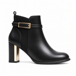 Unique Women's Chunky High Heel – vue de profil sur fond blanc