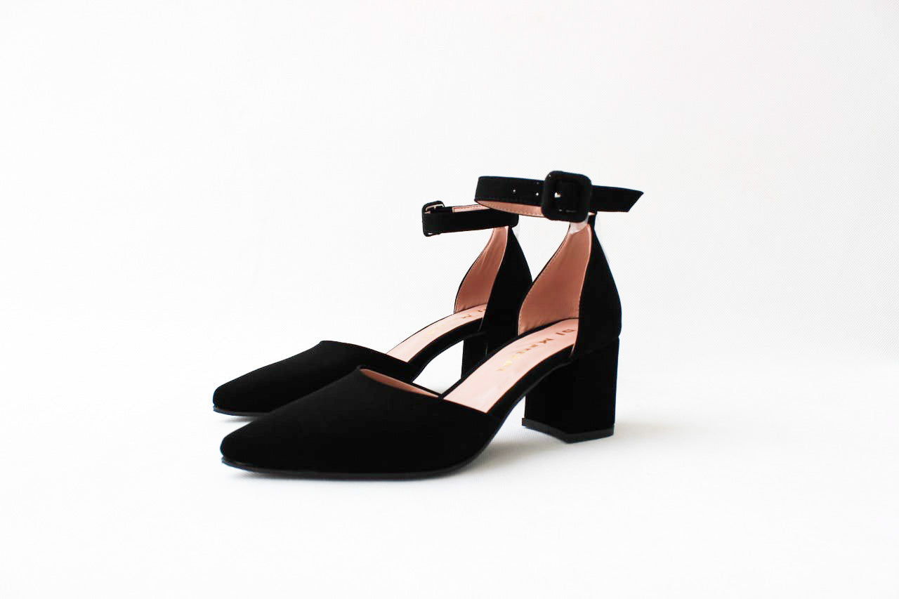 Fringe Block heel Sandal 514